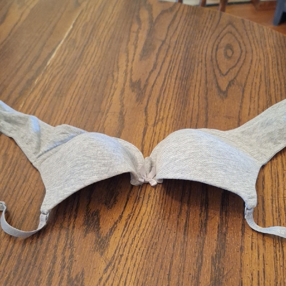 Gray Padded Bra